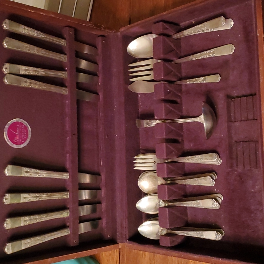Antique 1927 Royal York Silverplate Flatware